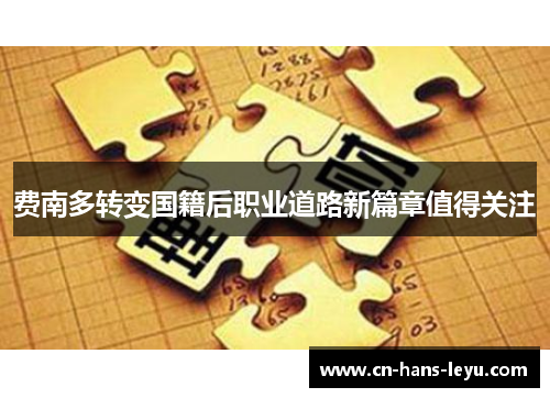 费南多转变国籍后职业道路新篇章值得关注 费南多转变国籍后职业道路新篇章值得关注