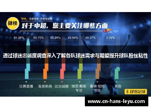 通过球迷忠诚度调查深入了解各队球迷需求与期望提升球队粉丝粘性